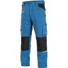 CANIS CXS STRETCH PRACOVNÉ MONTÉRKOVÉ NOHAVICE DO PÁSA STREDNE MODRÁ-ČIERNA 1020027440 - 50