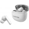 Canyon TWS-8, True Wireless Bluetooth slúchadlá do uší, nabíjacia stanica v kazete, biele CNS-TWS8W