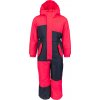 Detská kombinéza ALPINE PRO HILLEVO ružová čierna