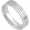 Silvego L´AMOUR pánsky oceľový snubný prsteň RRC2095-M