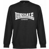 Lonsdale Essential Crew Sweater Mens Black 4XL