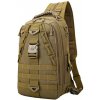 DRAGOWA TACTICAL Jednopopruhový batoh Charlie 20 L, khaki