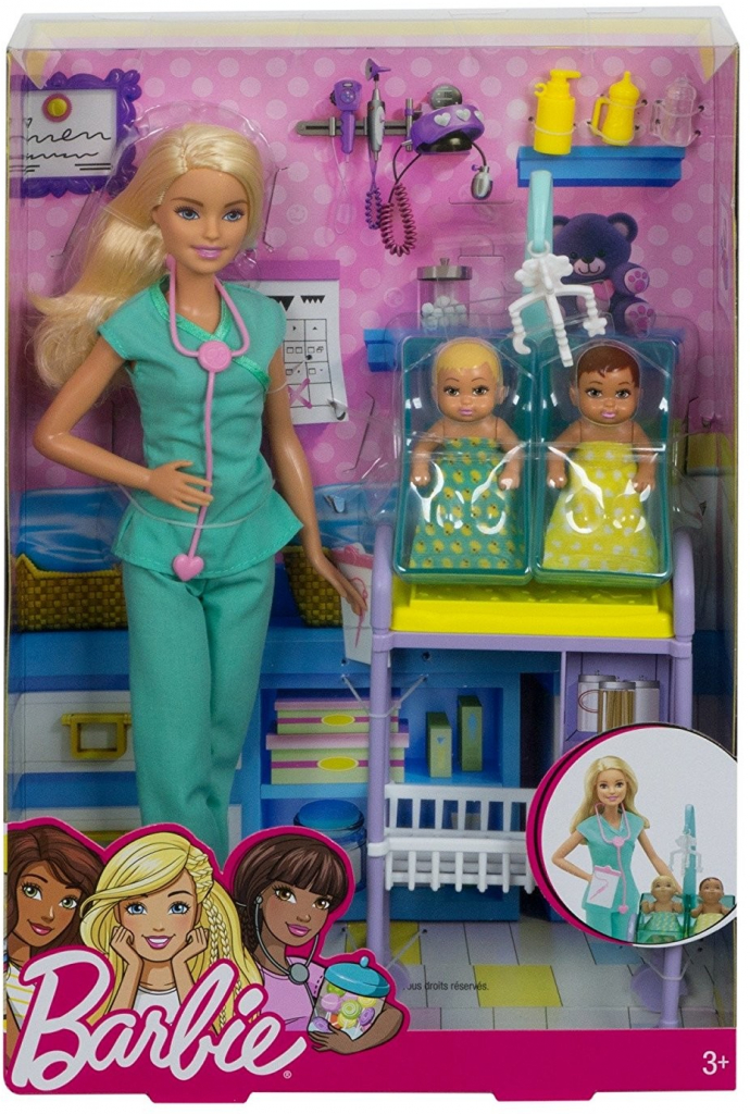 Barbie povolania herný set s bábikou Detská lekárka od 29,08 € - Heureka.sk