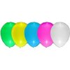 RAPPA Balón LED žiariace Mix farieb 30 cm