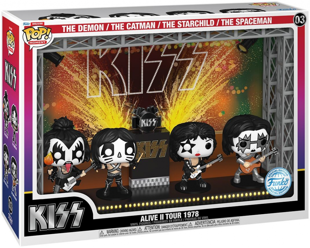 Funko POP! KISS Alive II Tour 1978 Moment Deluxe 03