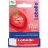 Labello Fruity Shine Jahoda výživný balzam na pery 4,8 g