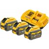 Aku štartovací set 54 V DeWALT 3x9/3 Ah + DCB118