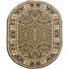 Najkoberce ORIENT 006 zelený ovál 140x190 cm