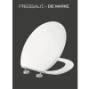WC doska Pressalit 54011-BV5999 biela 54011-BV5999
