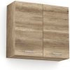 Drevona, REA ALFA UP 057 60x72 dub canyon (REA ALFA UP 057 skrinka horná 2x dvierka 60 cm)