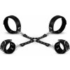 Bedroom Fantasies Cuffs & Hogtie Set Black