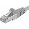PremiumCord sp6utp001 Patch, UTP, RJ45-RJ45, CAT6, 0,1m, šedý