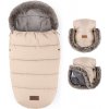 PETITE&MARS Set zimný fusak Comfy 4v1 + rukavice na kočík Furry Rose Petal