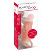 NÁSTAVEC NA PENIS S VIBRÁTOROM PRE SEX, RUKÁV + DRŽIAK NA SEMENNÍKY