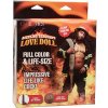 CalExotics Love Doll Sizziling Sergeant, nafukovací panák s dildom
