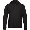 B&C Unisex mikina cez hlavu WUI24 Black L