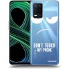 Picasee silikónový prehľadný obal pre Realme 8 5G - Nesiahajte mi na telefón