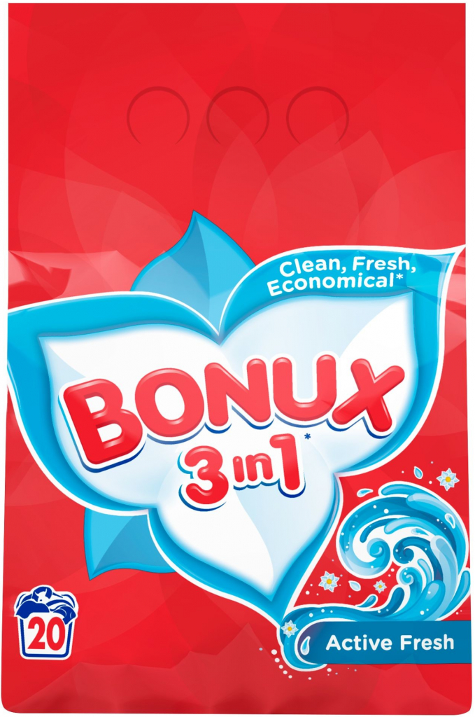 Bonux Active Fresh 1,5 kg 20 PD