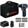 BOSCH Akumulátorový vrtací šroubovák GSR 12V-32 vč. bat a nab. + příslušenství (0.601.9N7.004)