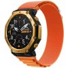 DUX 124845 NYLON Vymeniteľný remienok pre Amazfit T-Rex 3 Pro 48mm oranžový