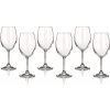 Poháre na biele víno LEONA - 340 ml, sada 6 ks