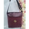 Katrin's Fashion Bordová crossbody kabelka Grosso grossocross018 - Bordová grossocross018