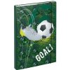 Dosky na školské zošity A4 BAAGL FOOTBALL GOAL zelená,mix