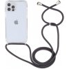 AppleKing transparentný kryt so šnúrkou pre iPhone 14 Pro Max - sivý - možnosť vrátiť tovar ZADARMO do 30tich dní
