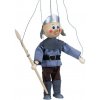 Drevená marioneta Zbrojnoš, 20 cm
