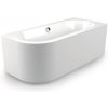 Santech TIME TOP-P 180x80 voľne stojaca akrylát vaňa zaoblený roh+Pozink rám, Pravá TITOP180-P