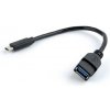 Gembird Cablexpert USB 3.0 OTG kábel adaptéra typu C (CM/AF) 20 cm /A-OTG-CMAF3-01/