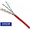 Datacom 1156 UTP, CAT5e, PVC, 305m, červený