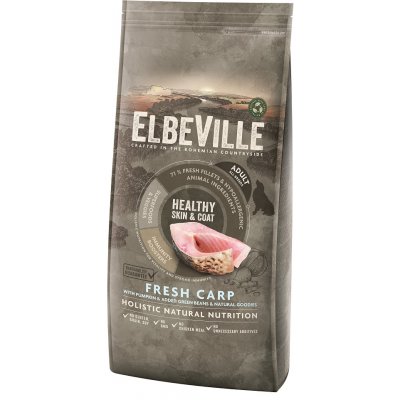 ELBEVILLE granuly Adult All Breeds Fresh Carp Healthy Skin and Coat 11,4kg