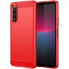 Zadný Kryt Carbon červený – Sony Xperia 10 V