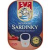 Eva Jadranské sardinky v rastlinnom oleji s pálivými feferónmi 100 g