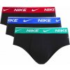 Nike Everyday Cotton Stretch 3P black/stadium green/royal blue/union red
