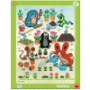 Puzzle 40 Krtek zahradník deskové