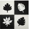 MoMi Hracia podložka penové puzzle Feli Čierne MoMi