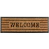 Esschert Design Vonkajšia rohožka Welcome Line, 75x25 cm
