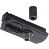 Interierový lištový systém SLV Adapter pre jednookr. lištu čierna 230V 143120