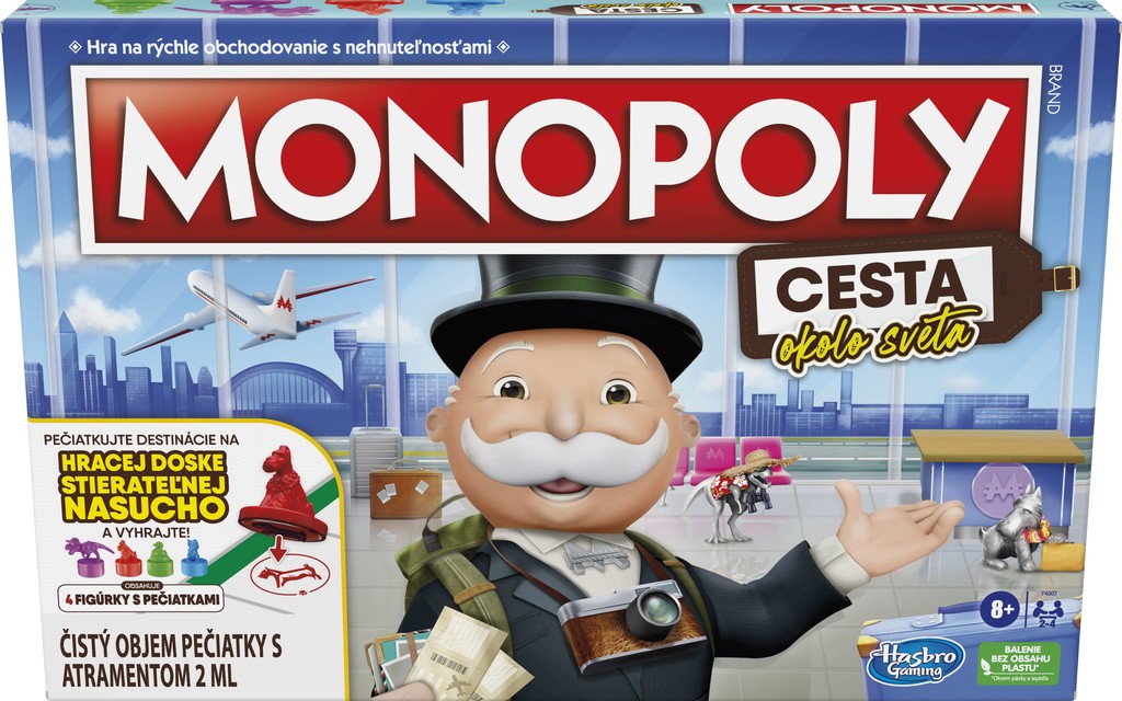 Hasbro Monopoly Cesta Kolem Světa