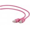 GEMBIRD UTP Cat5e Patch kábel 0,5 m, ružový PP12-0.5M/RO