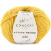 Katia Cotton Merino 135 Ochre Pletacia priadza