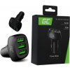 Green Cell CADGC01 autonabíjačka PowerRide 54W 3xUSB 18W Ultra Charge