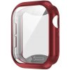 Silikónové pouzdro s ochranou displeja pre Apple Watch series 9/8/7 (45 mm) Farva: Červená