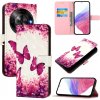 VSETKONAMOBIL 121583 ART Peňaženkový kryt pre ZTE Blade A75 5G / Nubia Focus 5G ROSE BUTTERFLY