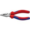 KNIPEX Spitzová kombinovaná kliešte leštené s viackomponentnými rukoväťami 145mm KNIPEX