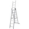 Hliníkový rebrík Strend Pro DP 3x7, Alu, EN 131 max. 4.23 m, BASIC