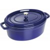 Staub Hrniec oválny 31 cm 5,5 l modrý