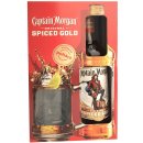 Captain Morgan Spiced Gold 35% 0,7 l (darčekové balenie 1 pohár)